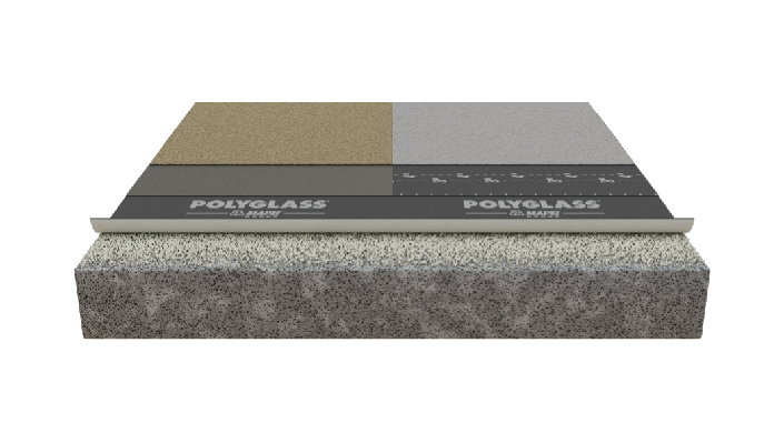 2.Strong and durable waterproofing substrate for other roofing membrane plies